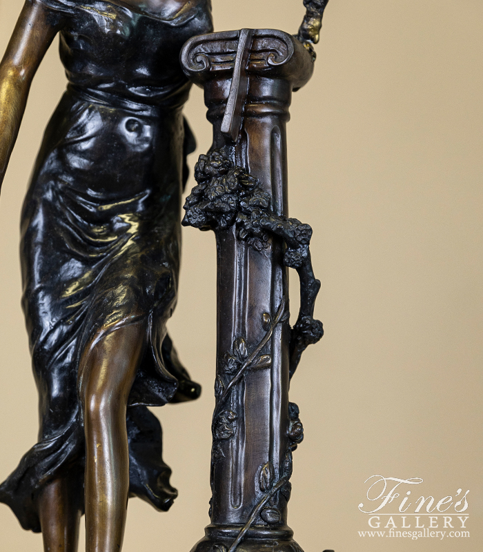 Bronze Statues  - Bronze Female Statue - BS-1370